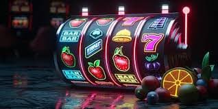 voslot slot game reels displayed on a mobile phone in the Philippines